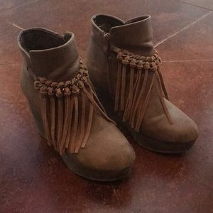 Wedge Booties